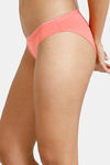 Zivame Anti-Microbial Low Rise Full Coverage Bikini Panty (Pack of 3) - Multicolor — thumbnail 8